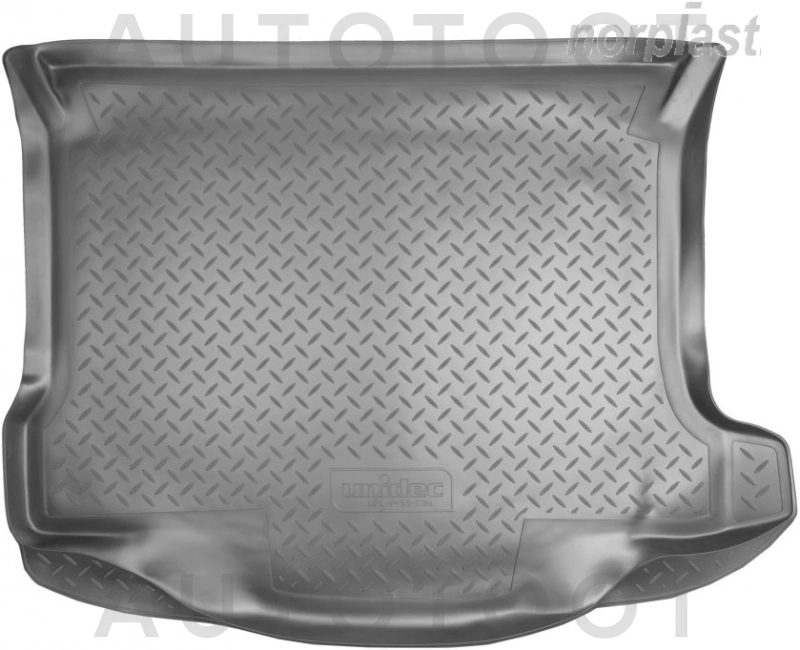 Коврик в багажник NORPLAST, черный, полиуретан, седан -  для MAZDA 3 (AXELA)