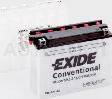 Аккумулятор EXIDE 16Ah 175A обратная полярность(-+)