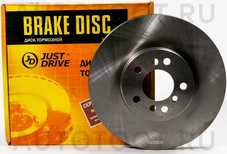 Диск тормозной передний DF4187S (332x30) 5 отв - Артикул JBD0006 - Производитель Just Drive - Фото, Отзывы, Цены