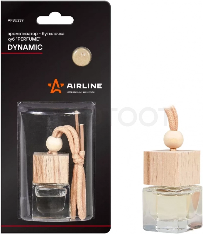 Ароматизатор-бутылочка куб "Perfume" DYNAMIC - Артикул AFBU239 - Производитель Airline - Фото, Отзывы, Цены