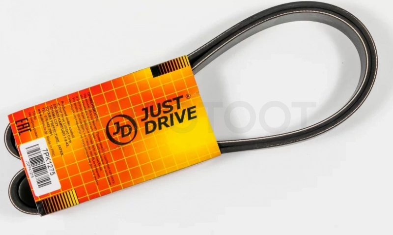 Ремень поликлиновый JD - Артикул 7PK1275 - Производитель Just Drive - Фото, Отзывы, Цены