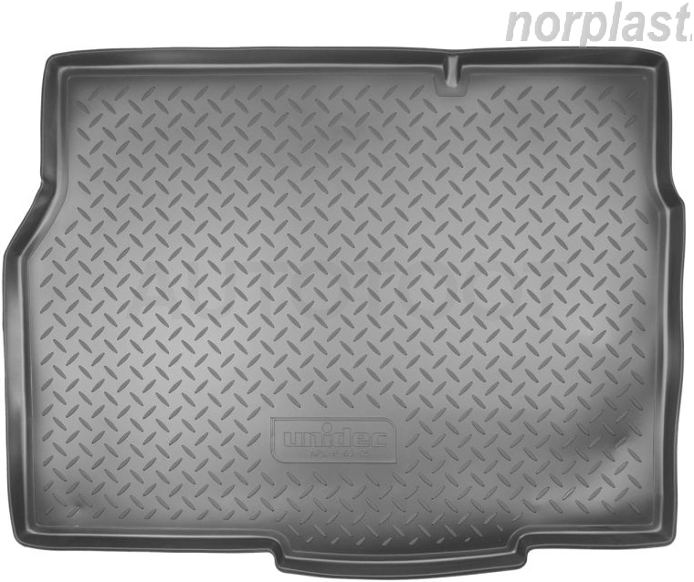 Коврик в багажник NORPLAST, черный, полиуретан, хэтчбек -  для OPEL ASTRA