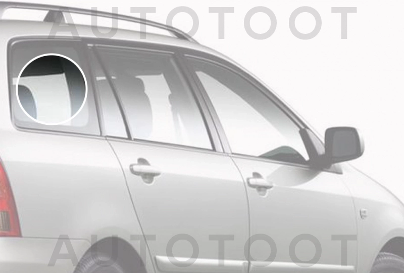 Стекло багажника боковое заднее правое -  для TOYOTA COROLLA FIELDER