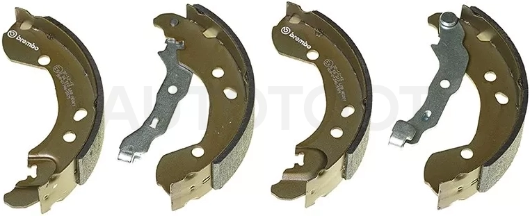 Колодки тормозные барабанные Nissan March 02-10 / Note 05-13 - Артикул S56510 - Производитель Brembo - Фото, Отзывы, Цены