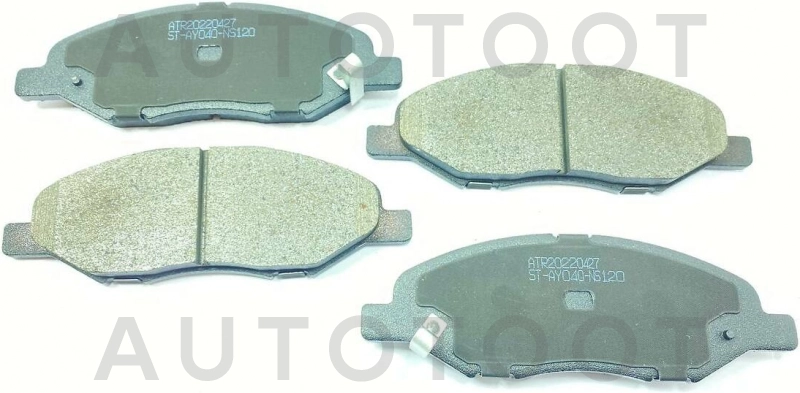 Колодки тормозные передние правый руль -WS223500 Jeenice для NISSAN TIIDA, NISSAN BLUEBIRD SYLPHY, NISSAN MARCH, NISSAN AD, NISSAN CUBE, NISSAN NOTE