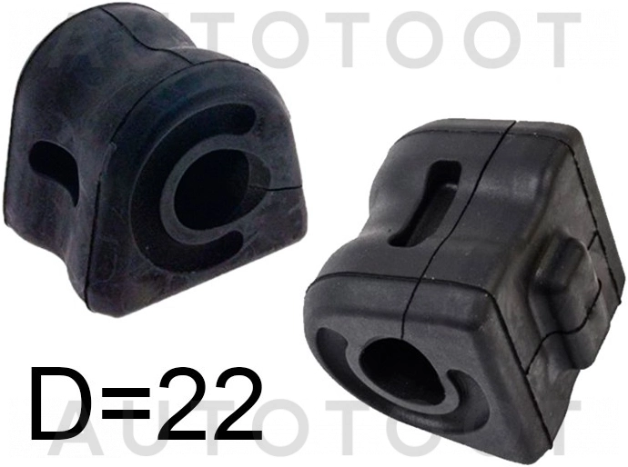 Втулка переднего стабилизатора левая d=22 -MP1132 Masuma для HONDA CIVIC, HONDA FIT