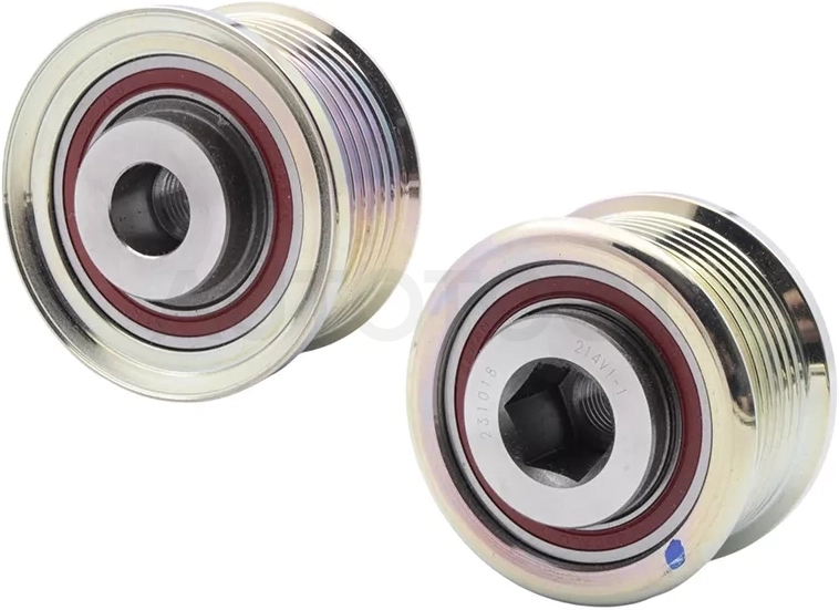 Шкив генератора (свободного хода) 1KD/2KD DYNA/HIACE/FORTUNER/HILUX/SURF/LC PRADO 02