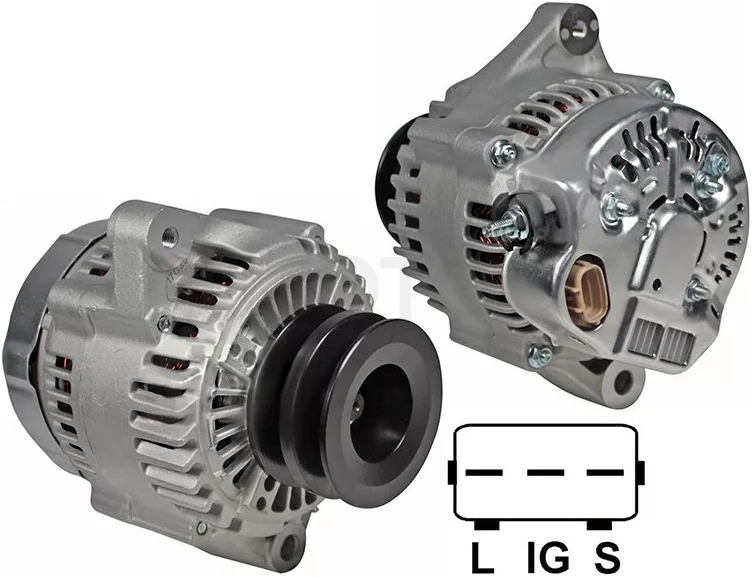 Генератор TOYOTA LAND CRUISER PRADO/HILUX SURF 3.0D/3.4 96-02 1KZ/5VZ 12V 80А