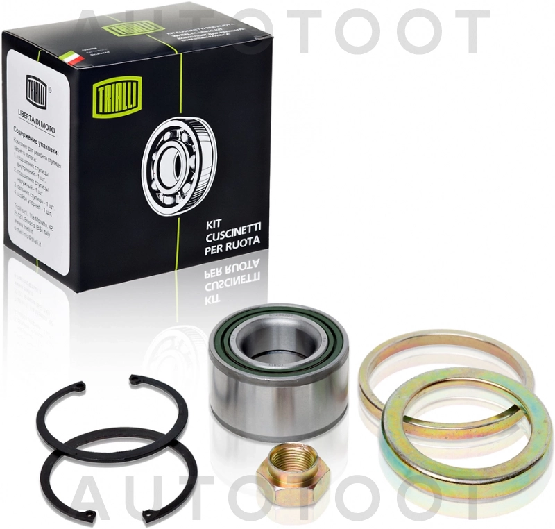 Подшипник ступицы передний (ремкомплект с АБС) -HF300183 Hofer для LADA (ВАЗ) KALINA, LADA (ВАЗ) PRIORA