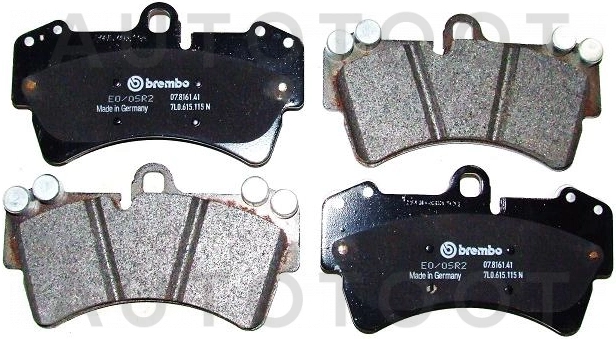 Колодки тормозные передние 1LF -PBP1626 Patron для VOLKSWAGEN TOUAREG, AUDI Q7