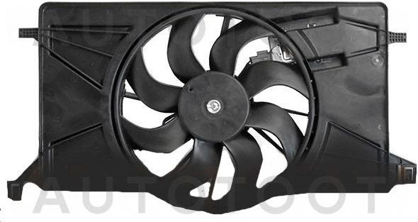 Диффузор радиатора в сборе -2999324SX Stellox для MAZDA 3 (AXELA), FORD FOCUS