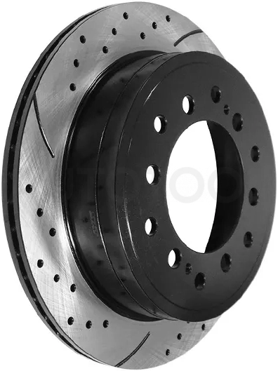 Комплект дисков тормозных зад перфорированные TOYOTA LAND CRUISER PRADO 150 09-/FJ CRUISER