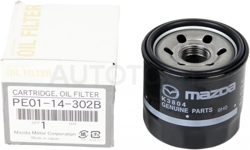 Фильтр масляный -PE0114302B Mazda для MAZDA 6 (ATENZA)