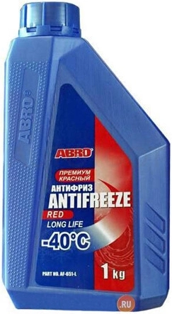 Антифриз красный готовый 1кг ABRO