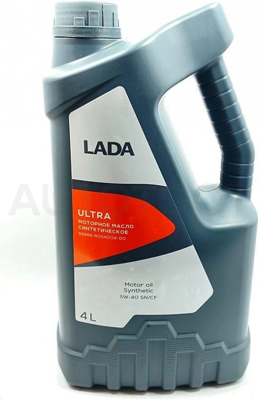 Масло моторное синтетическое 5W40 SN/CF 4л - Артикул 88888R05400400 - Производитель Lada - Фото, Отзывы, Цены