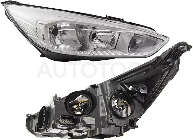 Фара Ford Focus 14-19 (Справа/ С электрокорректором) - Артикул 43111C9RMLEMD1 - Производитель Depo - Фото, Отзывы, Цены
