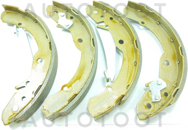 Колодки тормозные задние барабанные (код опции KС) -ST1J0698525B Sat для SKODA RAPID, VOLKSWAGEN POLO, SKODA OCTAVIA, VOLKSWAGEN JETTA