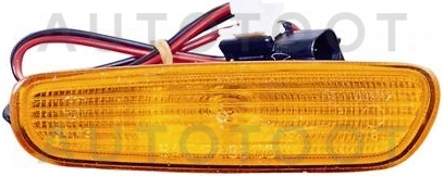 Катафот в передний бампер правый -  для VOLVO S40, VOLVO V40