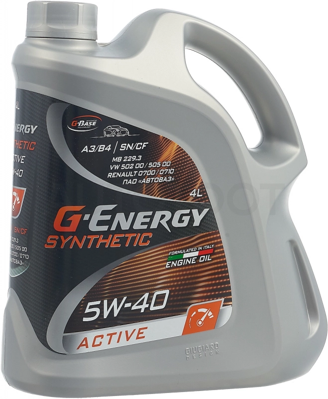 Масло моторное синтетическое 5W-40 G-Energy "Synthetic Active ", 4л - Артикул 253142410 - Производитель G-Energy - Фото, Отзывы, Цены
