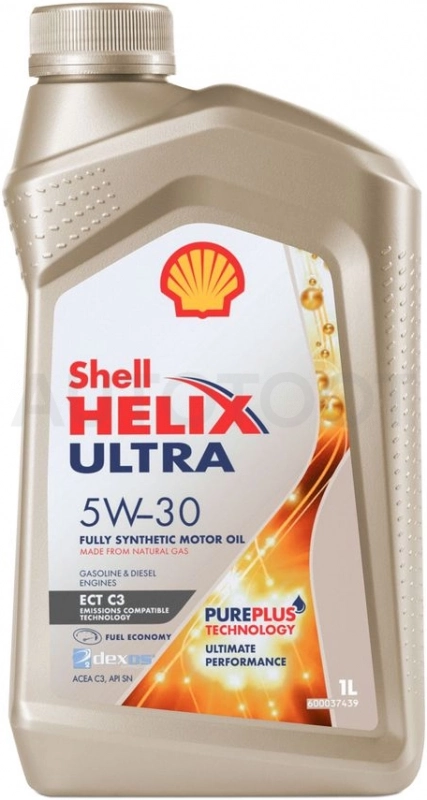 Масло моторное синтетическое Shell Helix Ultra ECT C3 5W-30 1л