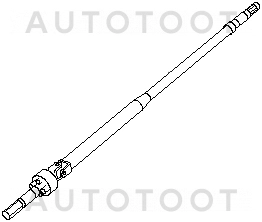 Вал рулевой -  для NISSAN PRIMERA