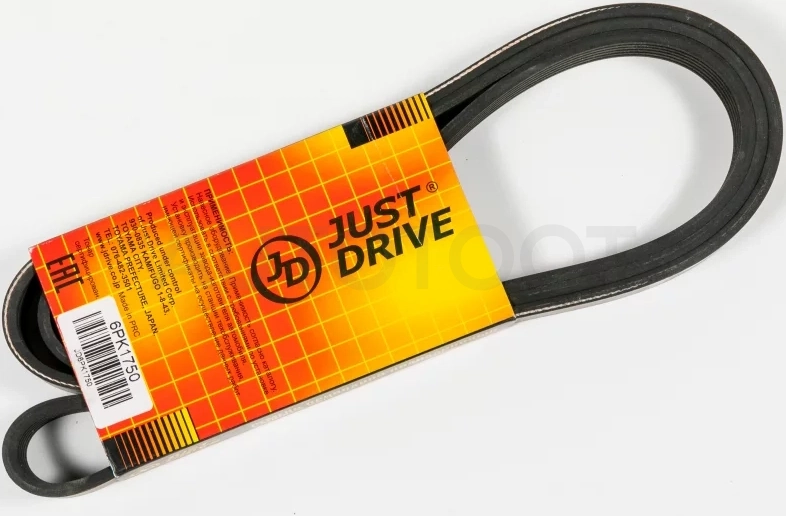 Ремень поликлиновый JD - Артикул 6PK1750 - Производитель Just Drive - Фото, Отзывы, Цены