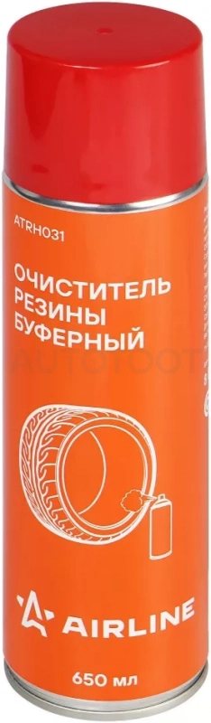 Очиститель резины буферный, спрей, 650 мл - Артикул ATRH031 - Производитель Airline - Фото, Отзывы, Цены