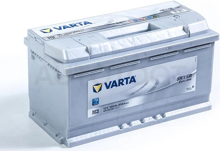 Аккумулятор VARTA 100Ah 830A обратная полярность(-+)