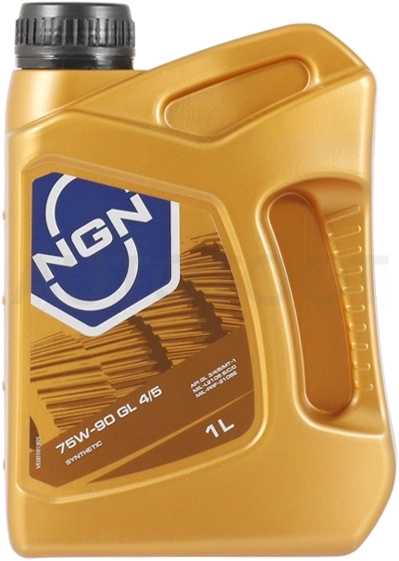 Масло трансмиссионное синтетическое NGN 75W-90 GL4/5 1л