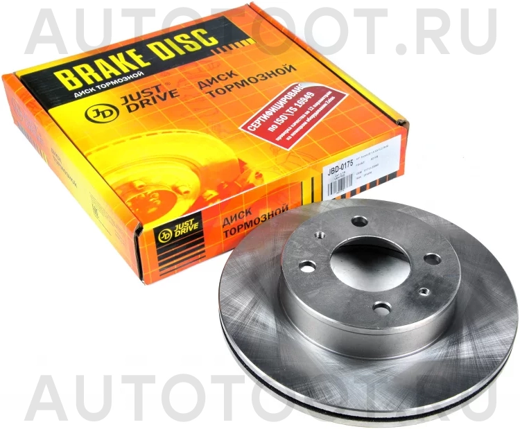 Диск тормозной передний - Артикул JBD0175 - Производитель Just Drive - Фото, Отзывы, Цены