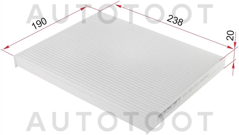 Фильтр салонный -ST971332E250 Sat для HYUNDAI IX35, HYUNDAI TUCSON, KIA SPORTAGE