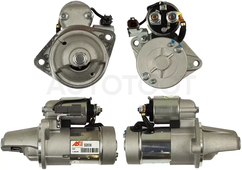 Стартер Nissan AD 99-08 / Almera 95-00 / Primera 90-02 / Serena 99-05 (1,4 kW/ Z=8)