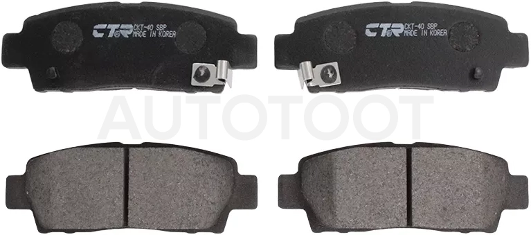 Колодки тормозные (Сзади) Toyota Crown 95-01 / Mark II (X90) 92-96 / Chaser (X90) 92-96 / Cresta (X90) 92-96
