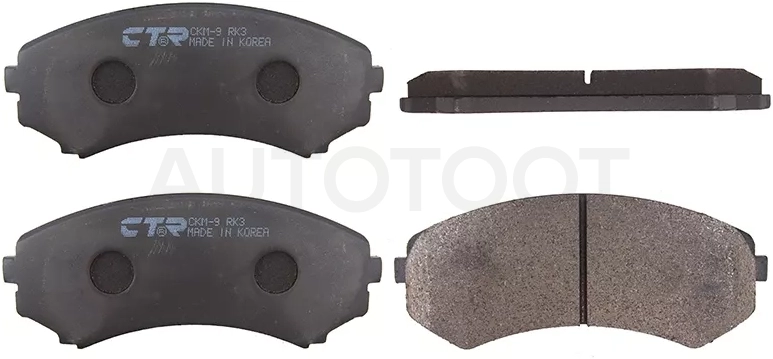 Колодки тормозные (Спереди) Mitsubishi Pajero 91-20 / Mazda Bongo Friendee 95-01 / B-Series 98-06 / MPV 95-99 / Mitsubishi Grandis 03-09 / Montero 00-06 / Proudia 99-01