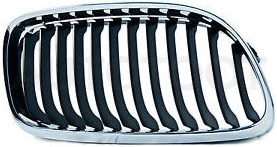 Решетка радиатора правая (хром) -  для BMW 3SERIES