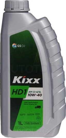 10W-40 KIXX HD1 CI-4/SL Масло моторное синтетика 1л - Артикул L2061AL1E1 - Производитель Kixx - Фото, Отзывы, Цены