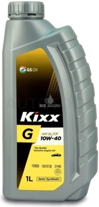 10W-40 KIXX G1 Масло моторное полусинтетика 1л A3/B4 - Артикул L5311AL1E1 - Производитель Kixx - Фото, Отзывы, Цены