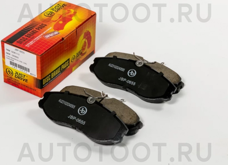 Колодки тормозные дисковые передние GDB1113 - Артикул JBP0655 - Производитель Just Drive - Фото, Отзывы, Цены