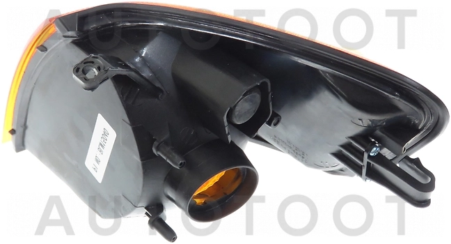 Указатель поворота угловой правый (желтый) -  для NISSAN AD, NISSAN WINGROAD