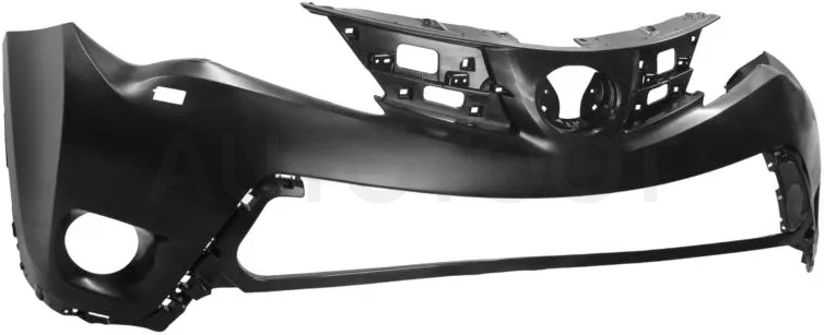 Бампер передний Toyota RAV4 (XA40) 12-15 (Под омыватели фар/ Под ПТФ)