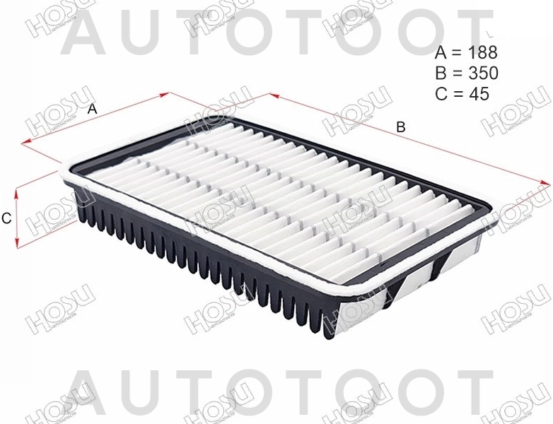 Фильтр воздушный 1GFE / 1JZGE -SO1288 Sufix для TOYOTA CHASER, TOYOTA MARK 2, TOYOTA CRESTA