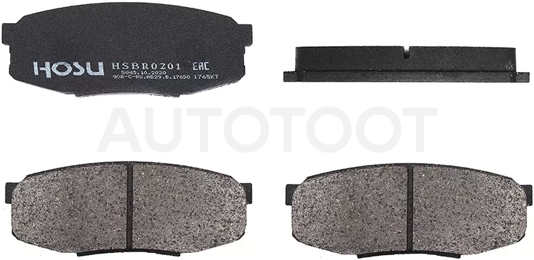 Колодки тормозные (Сзади) Toyota Land Cruiser (J200) 07-21 / Lexus LX 07-23