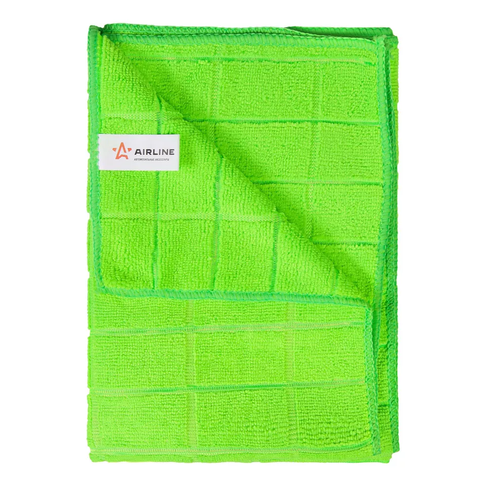 Салфетка из микрофибры зеленая (50*70 см) - Артикул ABA07 - Производитель Airline - Фото, Отзывы, Цены 