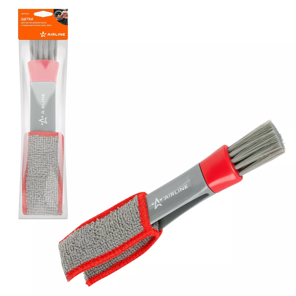 Щетка для чистки дефлекторов и труднодоступных мест авто - Артикул ABFN005 - Производитель Airline - Фото, Отзывы, Цены 