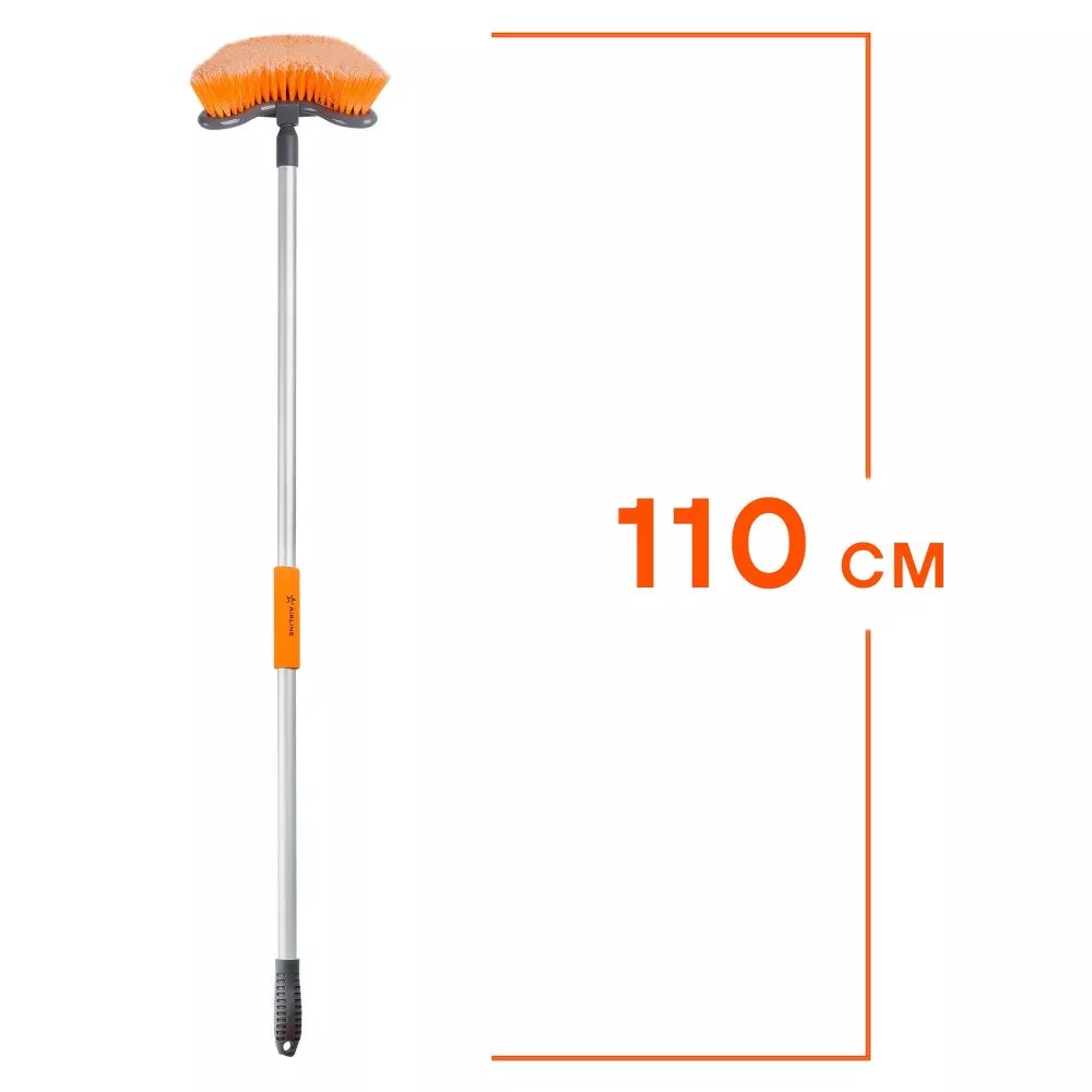 Щетка для мытья с мягкой распушенной щетиной Волна 110*22см - Артикул ABHN009 - Производитель Airline - Фото, Отзывы, Цены 