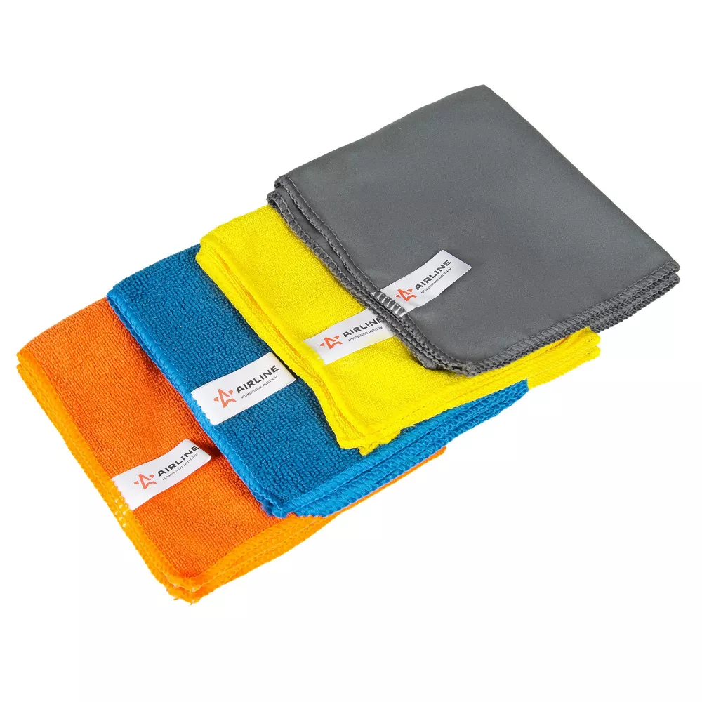 Набор салфеток рулончики из микрофибры (4шт., 30*30 см) - Артикул ABV03 - Производитель Airline - Фото, Отзывы, Цены 