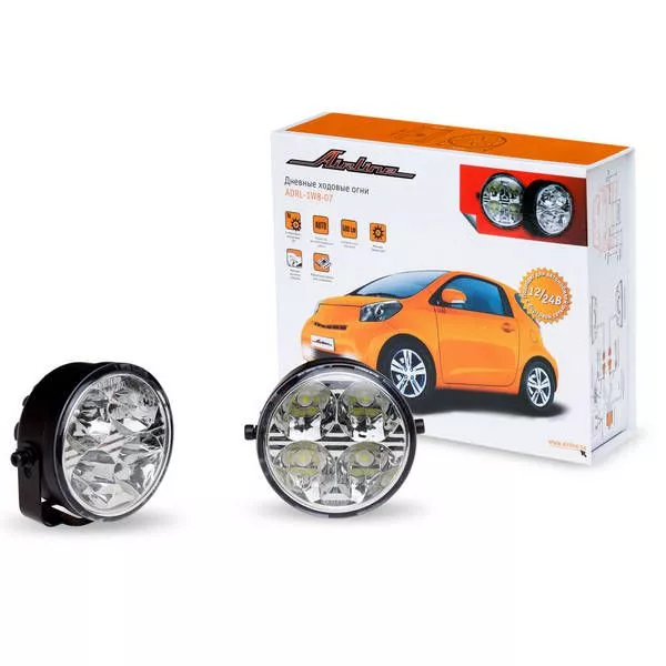 Ходовые огни 1Вт*8LED с блоком управления - Артикул ADRL1W807 - Производитель Airline - Фото, Отзывы, Цены 