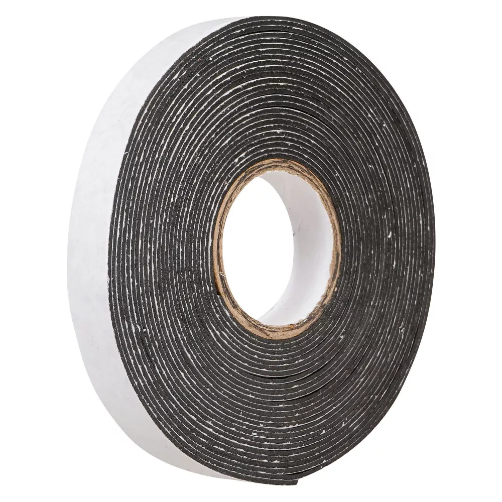 Лента двусторонняя клейкая (скотч), 12мм*5м, EVA вспененная основа, черная - Артикул ADSF02 - Производитель Airline - Фото, Отзывы, Цены 