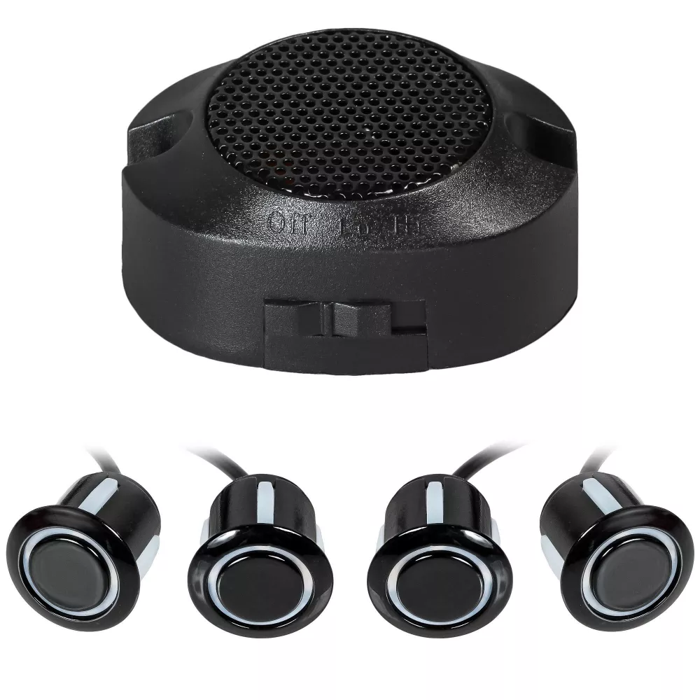 Парктроник на 4 датчика (черные), звуковой зуммер - Артикул AEAW002 - Производитель Airline - Фото, Отзывы, Цены 