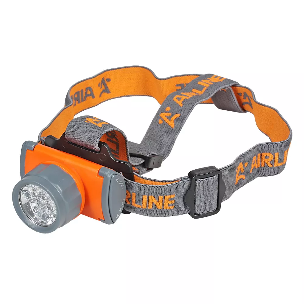 Фонарь налобный на батарейках LEDx7 - Артикул AEBK002 - Производитель Airline - Фото, Отзывы, Цены 